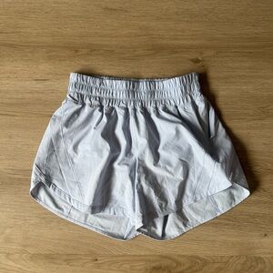 lululemon athletica Light Gray Athletic Shorts